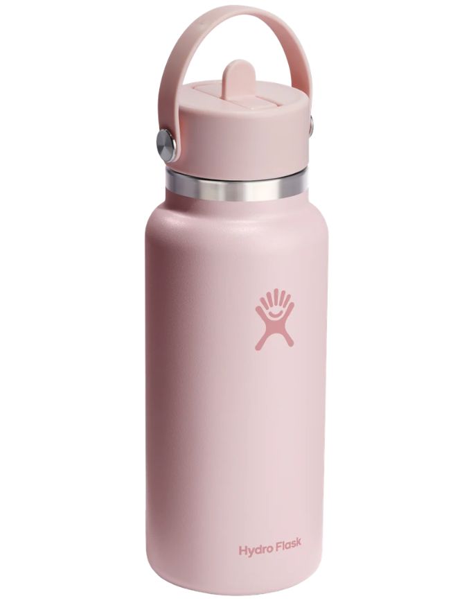 Hydro Flask 32oz Wide Flex Straw Cap | Trillium Pink